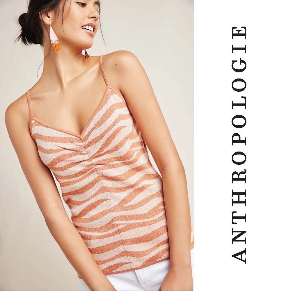 Anthropologie Cora Striped Tank